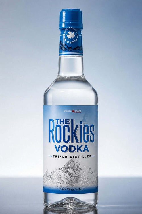 The Rockies Vodka bottle - Premium Small Batch Spirits